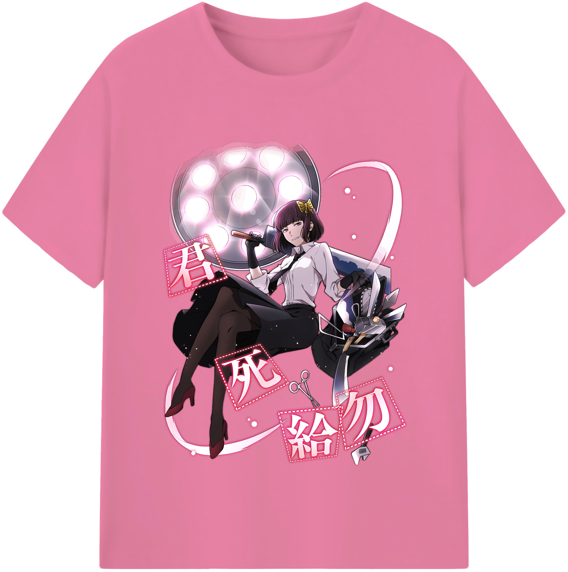 （画像用） 文豪ストレイドッグス Bungo Stray Dogs 綿100％半袖Tシャツ（フロントプリント）